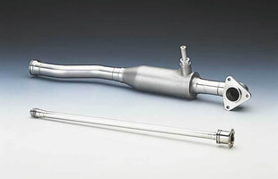 Manifold tube Solution treatment / age hardening of airplane parts